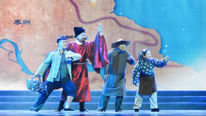 这场演出纪念盐城“范公堤”