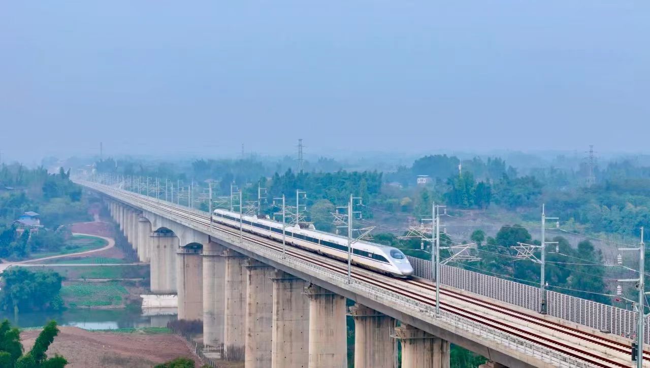 游览世园会,靠它!四川成都又添一高铁站