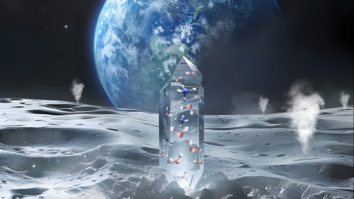 月壤中有分子水！嫦娥五号样品中发现富含水分子矿物