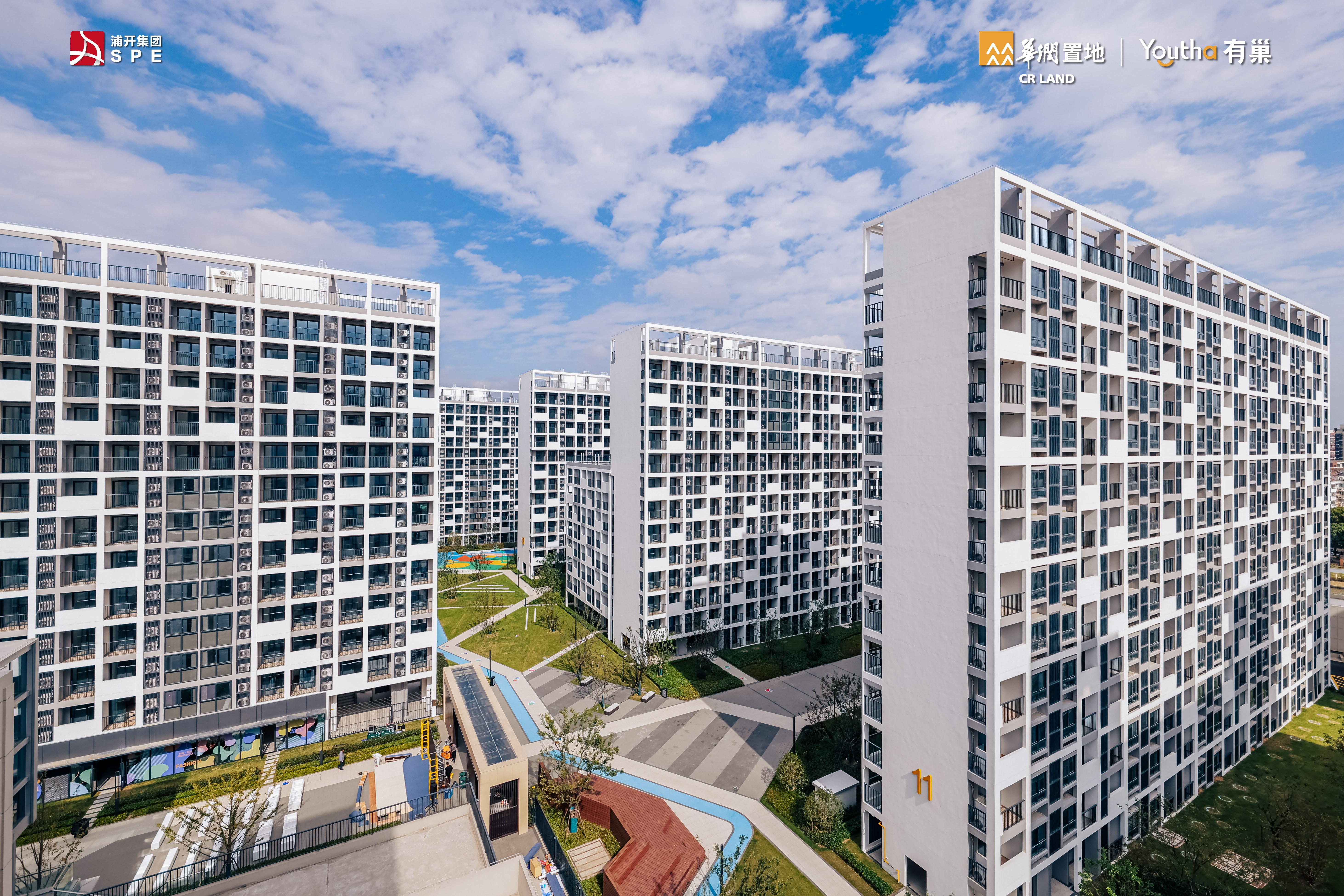 这个大型人才公寓很有料还有5300平方米阳光草坪