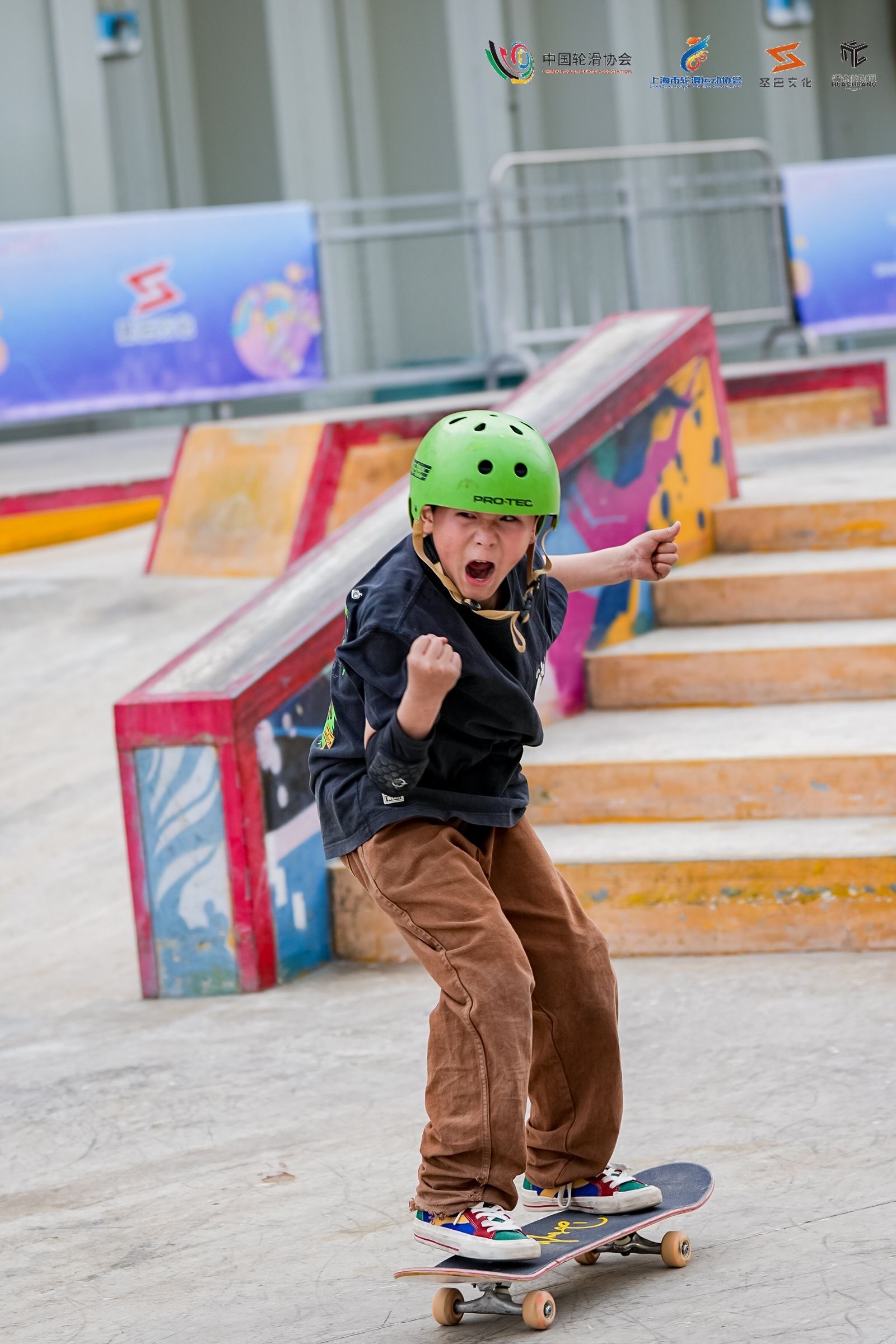 为奥运会资格系列赛预热,中国青少年u系列滑板巡回赛上海站举行