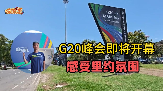 跟随记者感受巴西里约热内卢“G20时间”