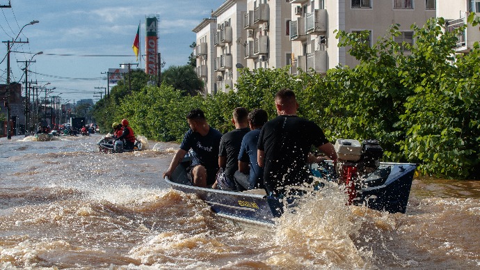 巴西南部暴雨已致78人死亡，灾区州长称局面好似“战争场景”