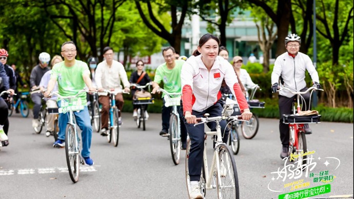 Keep 好骑节第二季首站登陆上海，百人骑行团打卡申城热门骑行线路