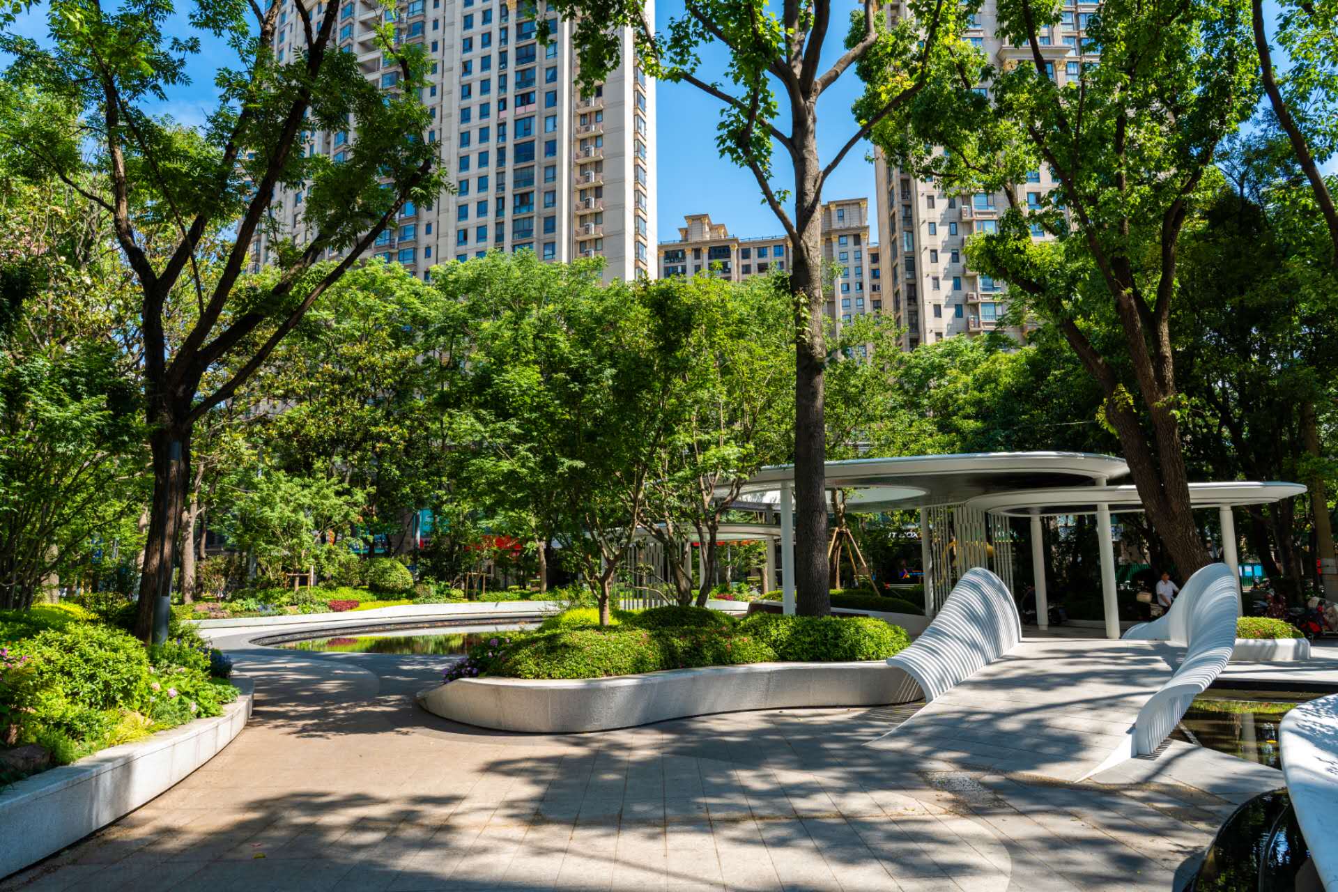 “美丽街区”带来绿色项链!静安启动上海首条“口袋公园带”建设