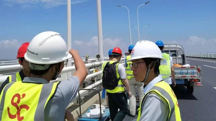 长江大桥上不怕没信号啦！