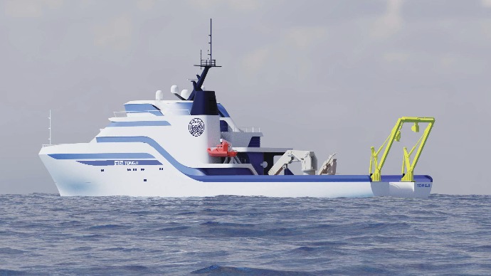 同济大学2000吨级海洋科考教学保障船今开建