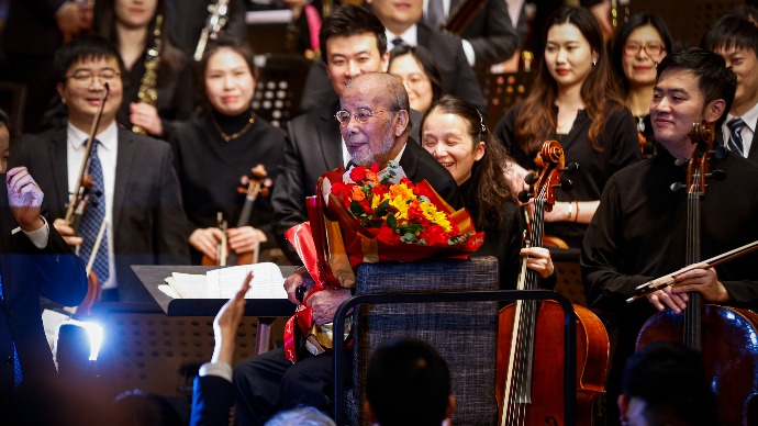 99岁生日，著名指挥家曹鹏亲自执棒！“爱的音符”动人心弦！