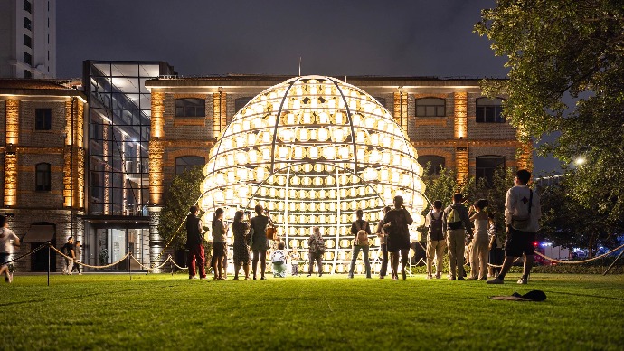 美好中国节丨以建筑为幕布，静安国际光影节点亮城市之光