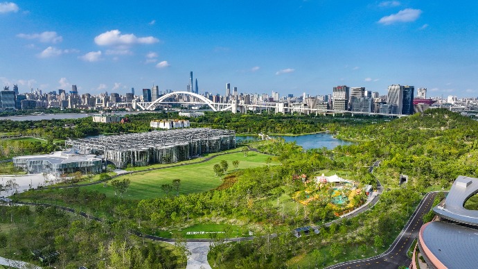 上海世博文化公园南区开园在即！跟着镜头一起先睹为快