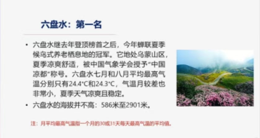 上海交大发布候鸟式养老夏季栖息地适宜度指数，六盘水、呼伦贝尔、哈尔滨分列前三