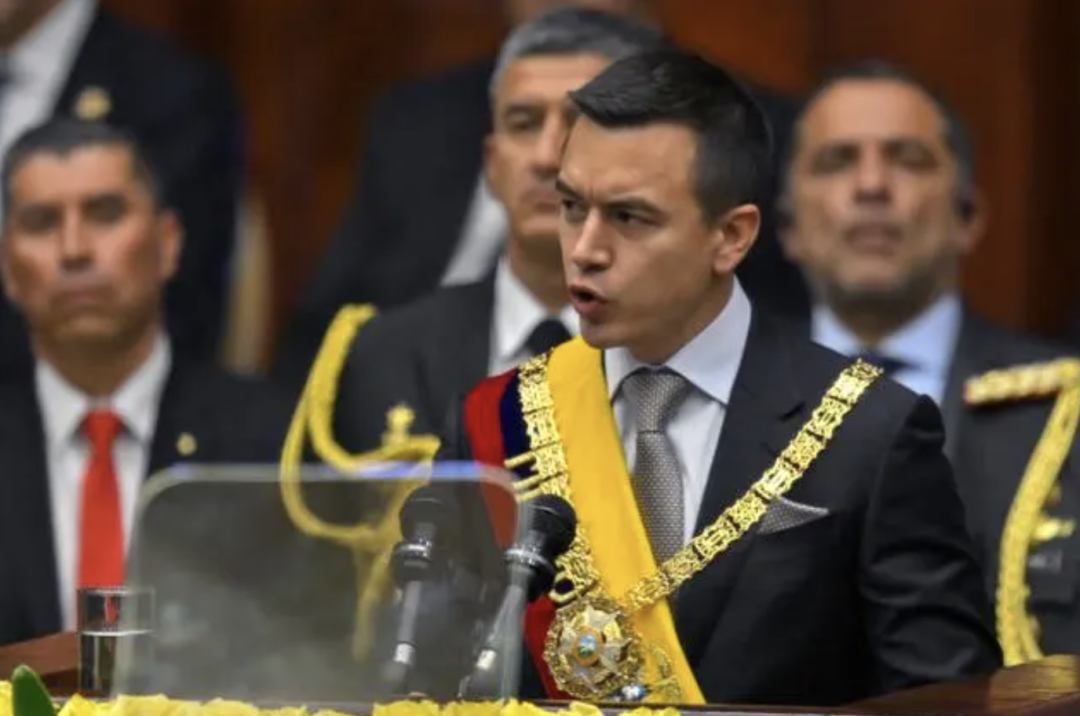 闯馆抓人的厄瓜多尔还能待在联合国吗?厄年轻总统:不后悔!