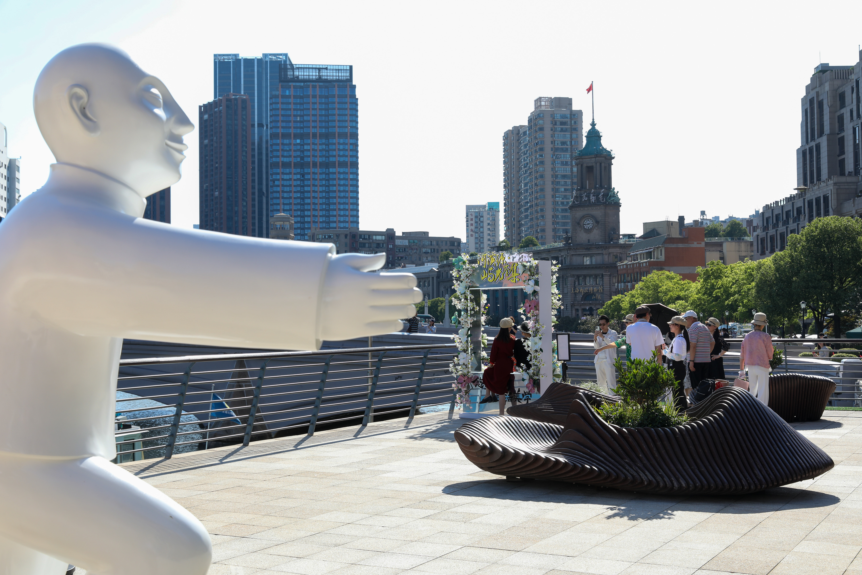 水岸联动,苏州河虹口段首次开出限时步行街